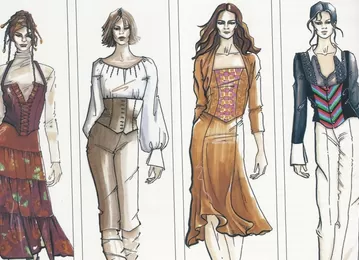 Croitor de profil larg